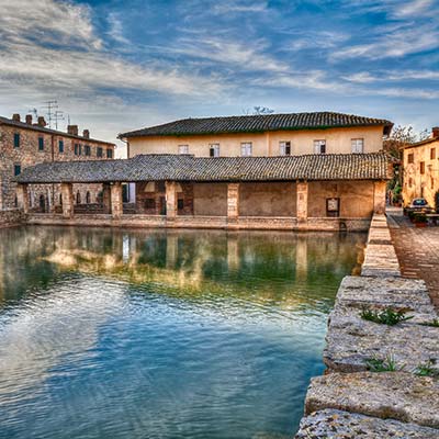 Casa de campo perto dos banhos termais na Toscana
