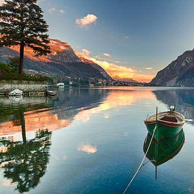 Férias em casa de campo perto do lago