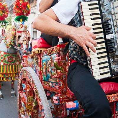Férias em uma fazenda na Sicília: eventos imperdíveis